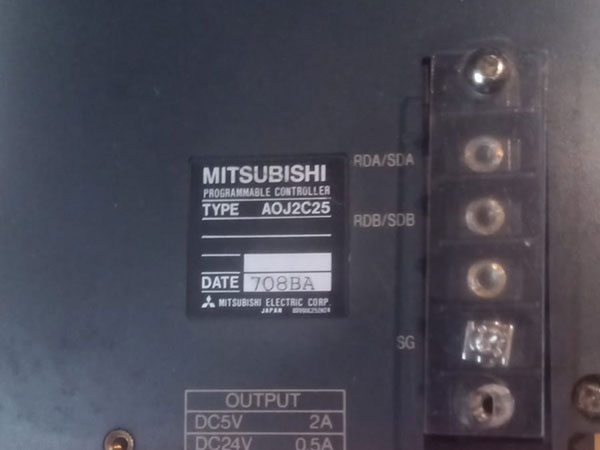Mitsubishi AOJ2C25 программируемый контроллер, модуль ПЛК AOJ2C25